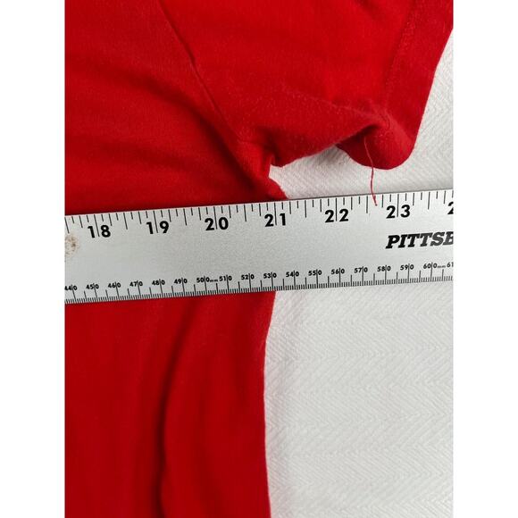 Boston Red Sox Majestic T-Shirt 2XL Red MLB Baseball Team Logo Cotton - Picture 3 of 8